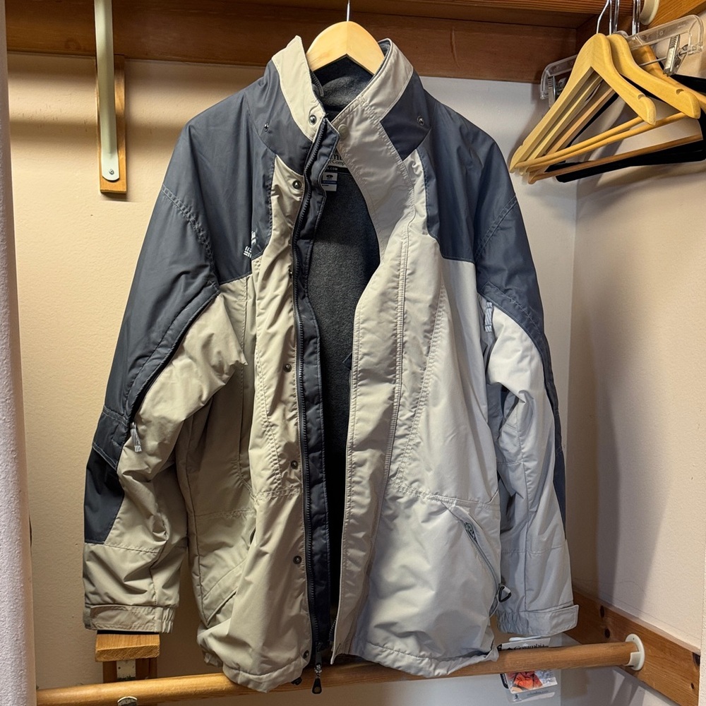 Sale! Columbia Men's Two-Tone Insulated Puffer Parka Jacket